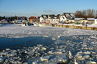 Hafen im Winter